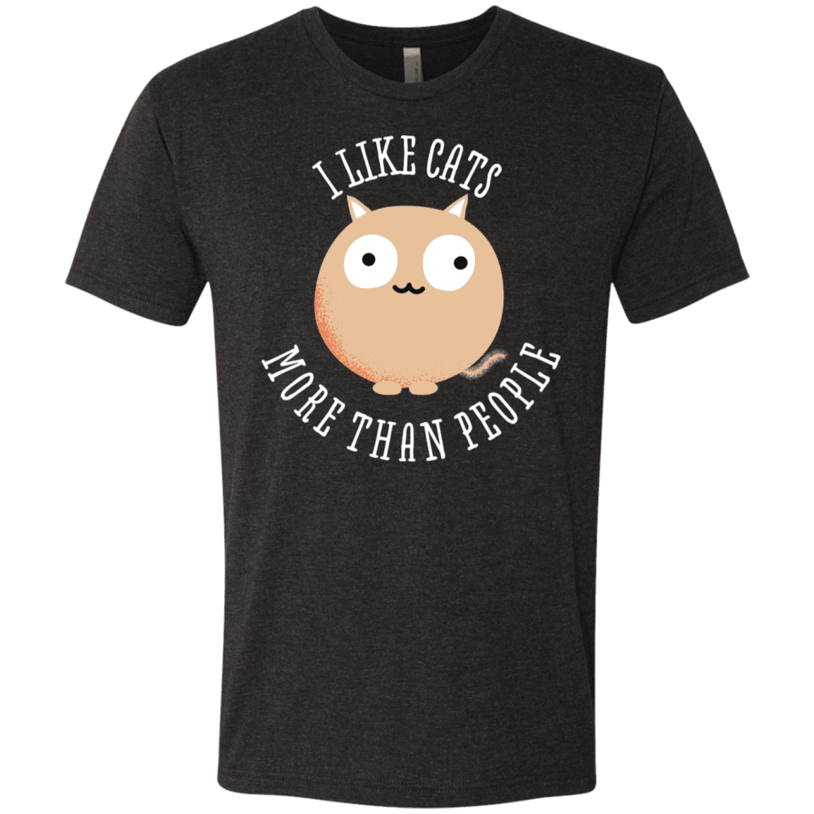 T-Shirts Vintage Black / S I Like Cats Men's Triblend T-Shirt