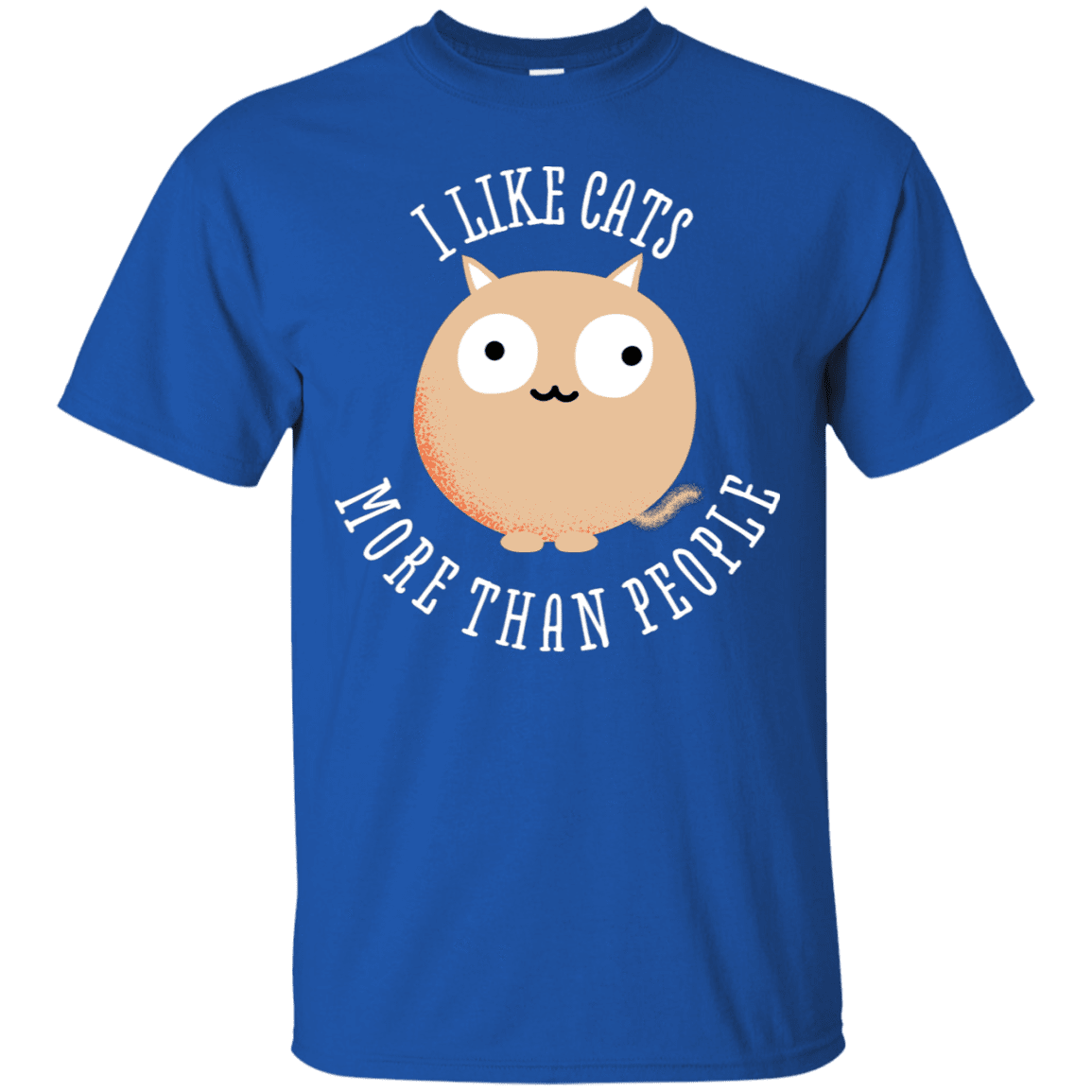 T-Shirts Royal / S I Like Cats T-Shirt