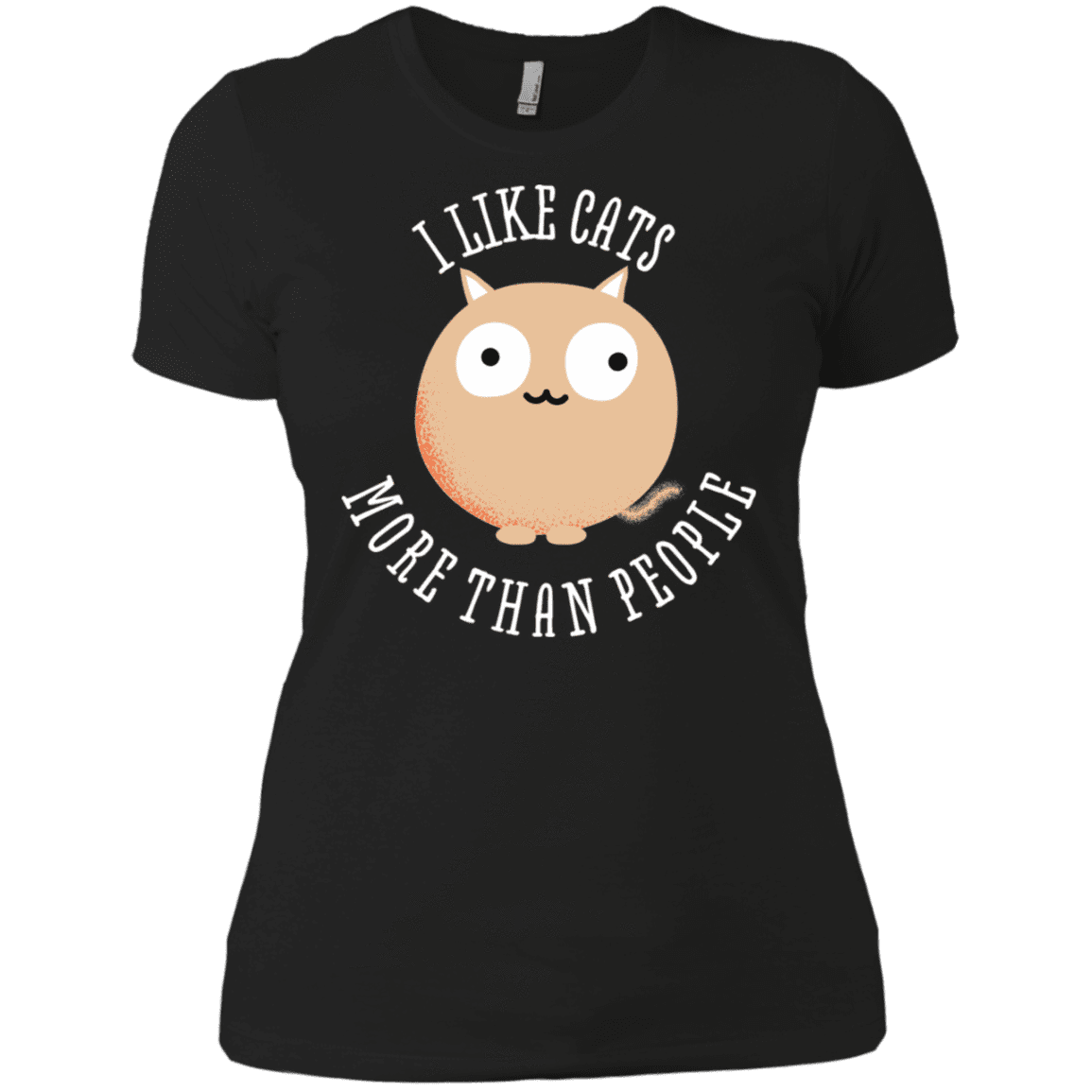 T-Shirts Black / X-Small I Like Cats Women's Premium T-Shirt