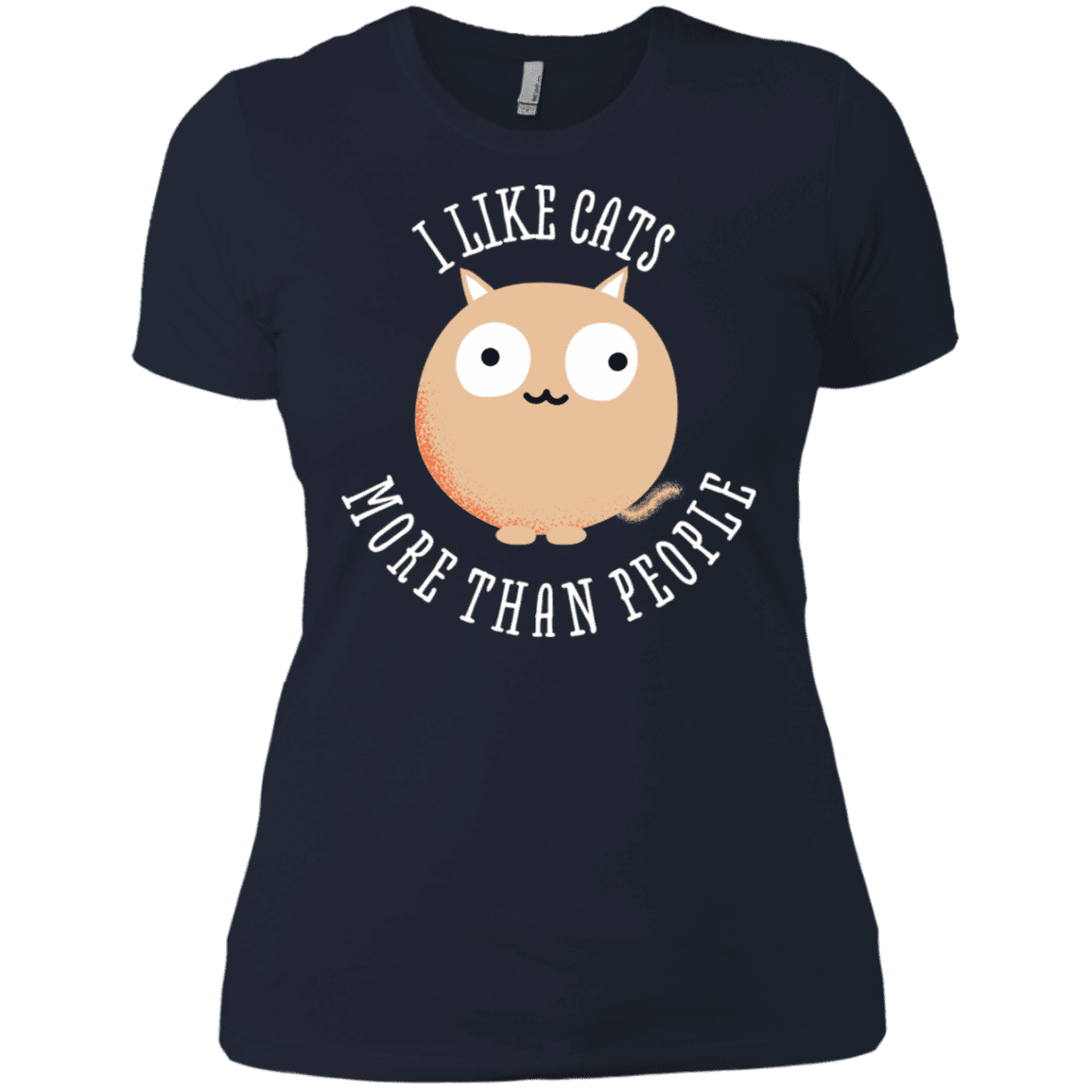 T-Shirts Midnight Navy / X-Small I Like Cats Women's Premium T-Shirt