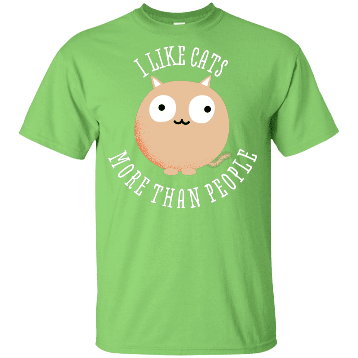 T-Shirts Lime / YXS I Like Cats Youth T-Shirt