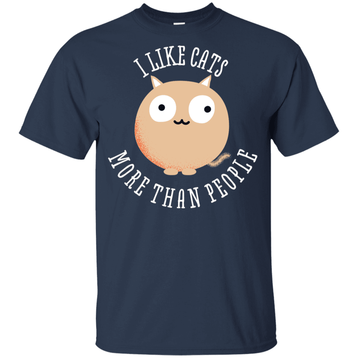 T-Shirts Navy / YXS I Like Cats Youth T-Shirt