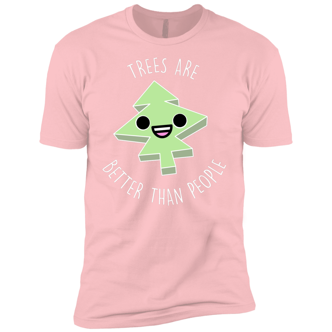 T-Shirts Light Pink / YXS I Like Trees Boys Premium T-Shirt