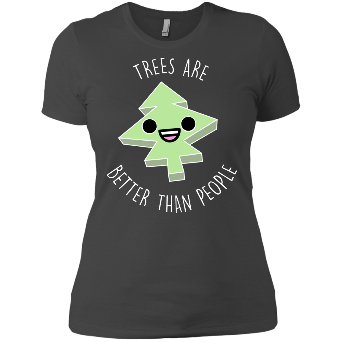 T-Shirts Heavy Metal / X-Small I Like Trees Women's Premium T-Shirt