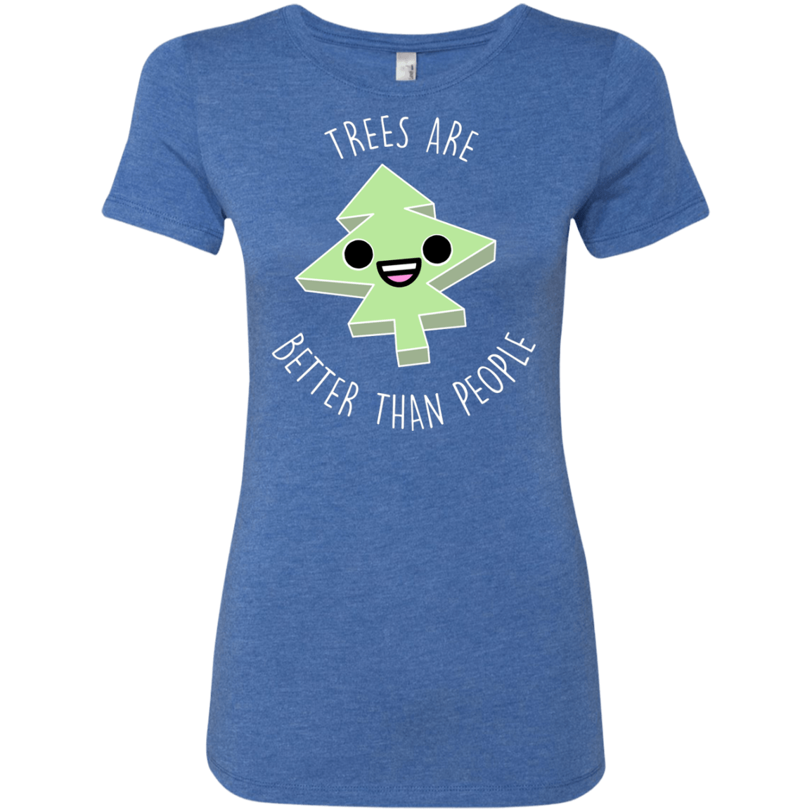 T-Shirts Vintage Royal / S I Like Trees Women's Triblend T-Shirt