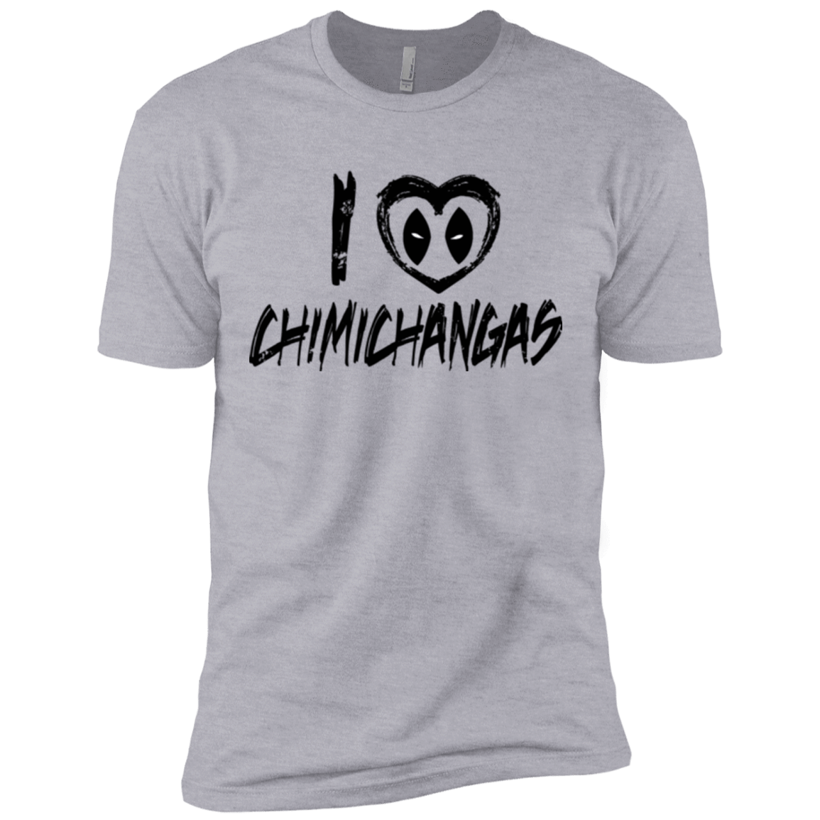 T-Shirts Heather Grey / X-Small I Love Chimichangas Men's Premium T-Shirt