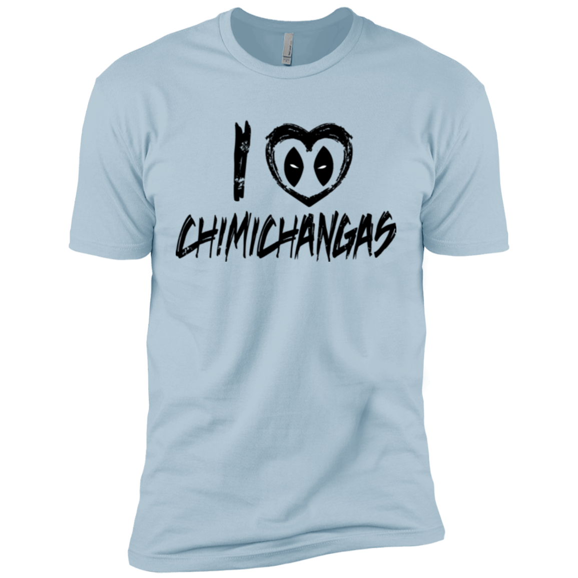 T-Shirts Light Blue / X-Small I Love Chimichangas Men's Premium T-Shirt