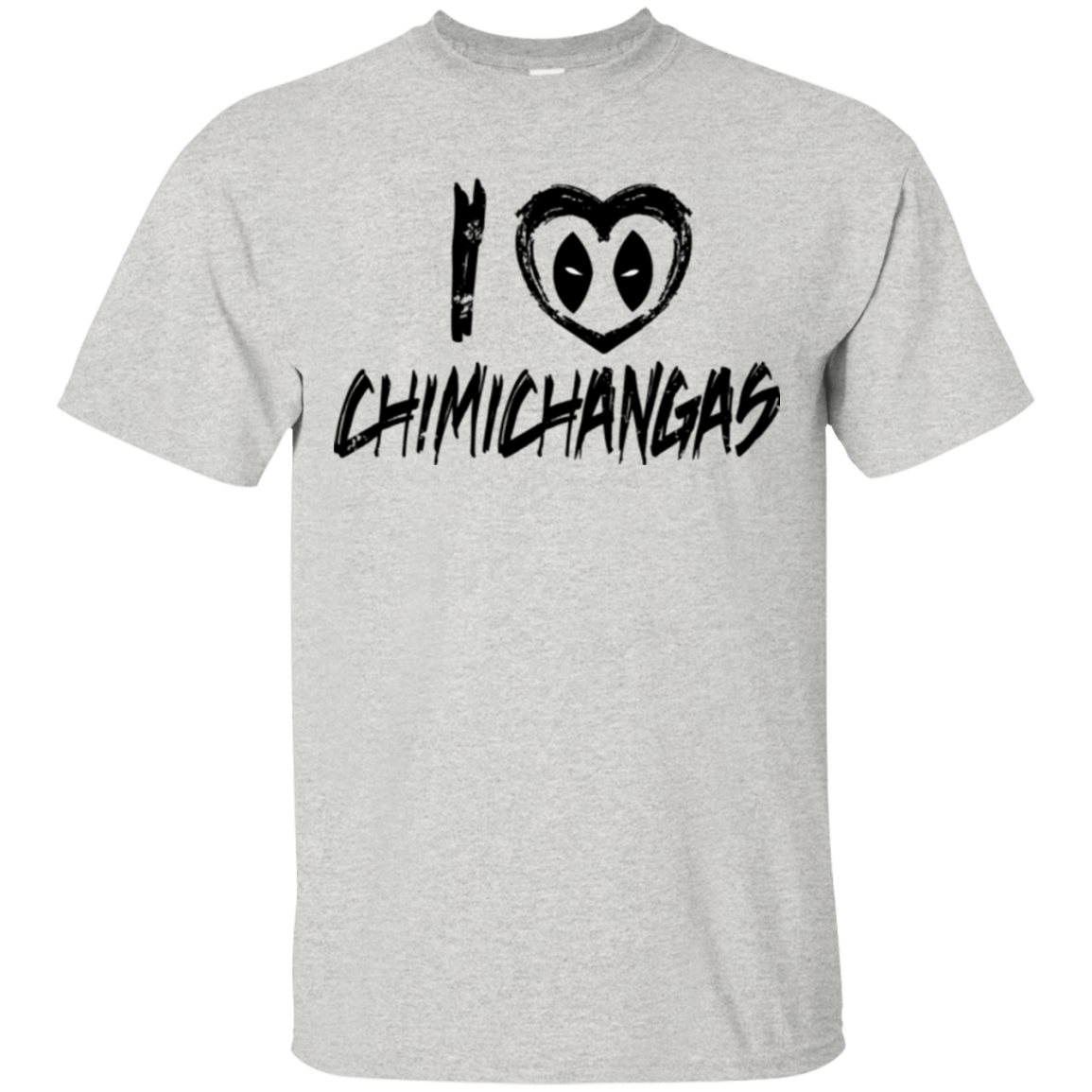 T-Shirts Ash / Small I Love Chimichangas T-Shirt