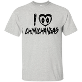 T-Shirts Ash / Small I Love Chimichangas T-Shirt