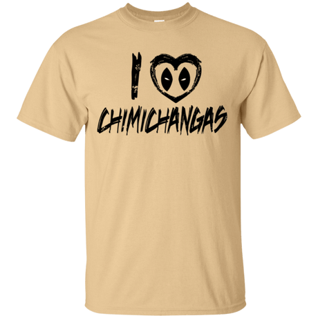 T-Shirts Vegas Gold / Small I Love Chimichangas T-Shirt