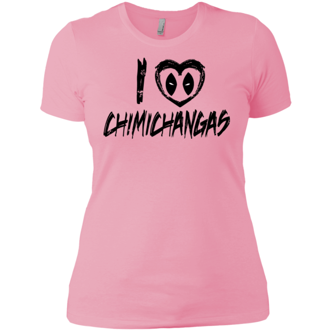 T-Shirts Light Pink / X-Small I Love Chimichangas Women's Premium T-Shirt