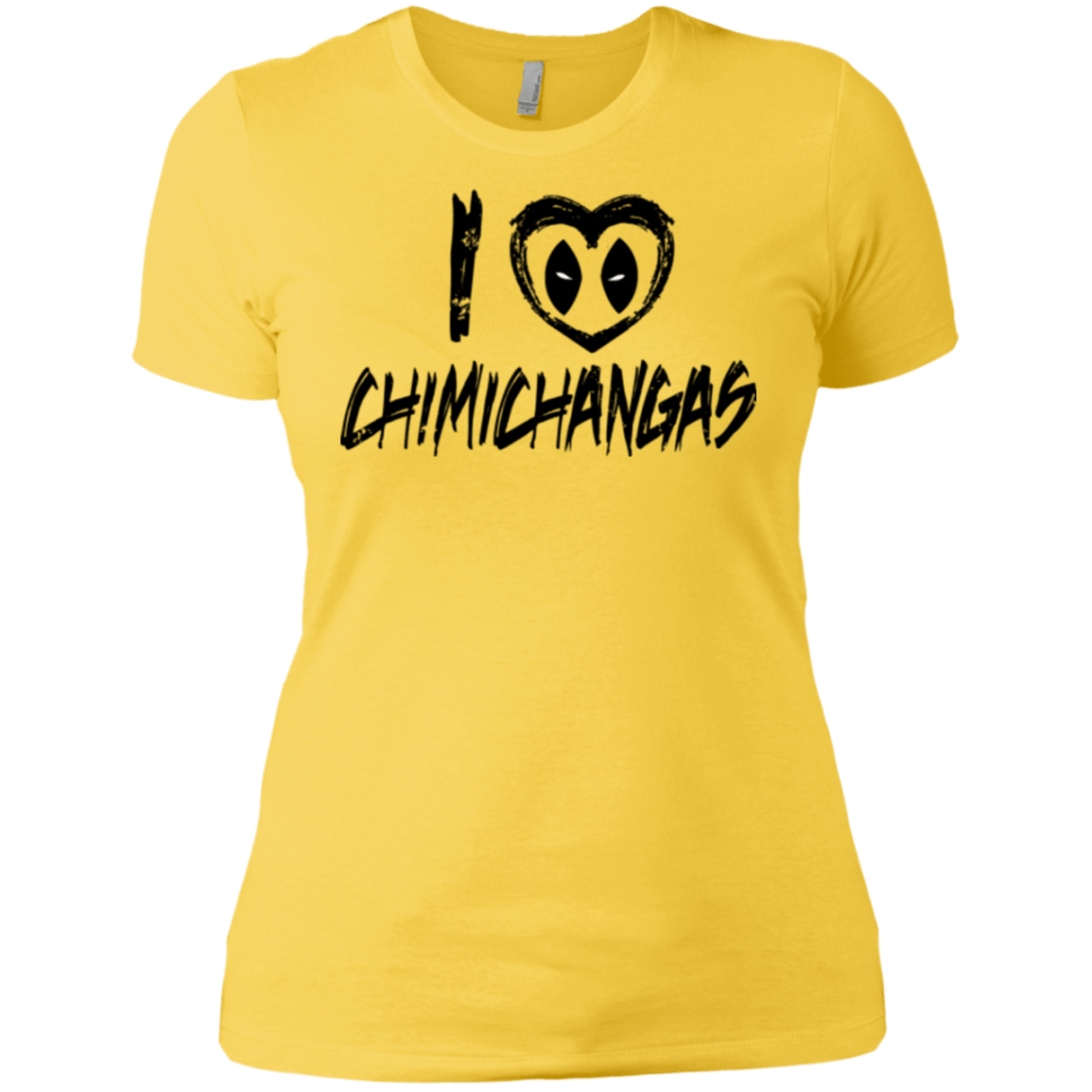 T-Shirts Vibrant Yellow / X-Small I Love Chimichangas Women's Premium T-Shirt