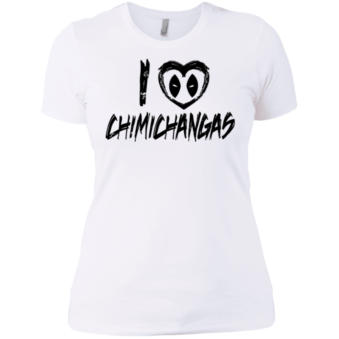 T-Shirts White / X-Small I Love Chimichangas Women's Premium T-Shirt