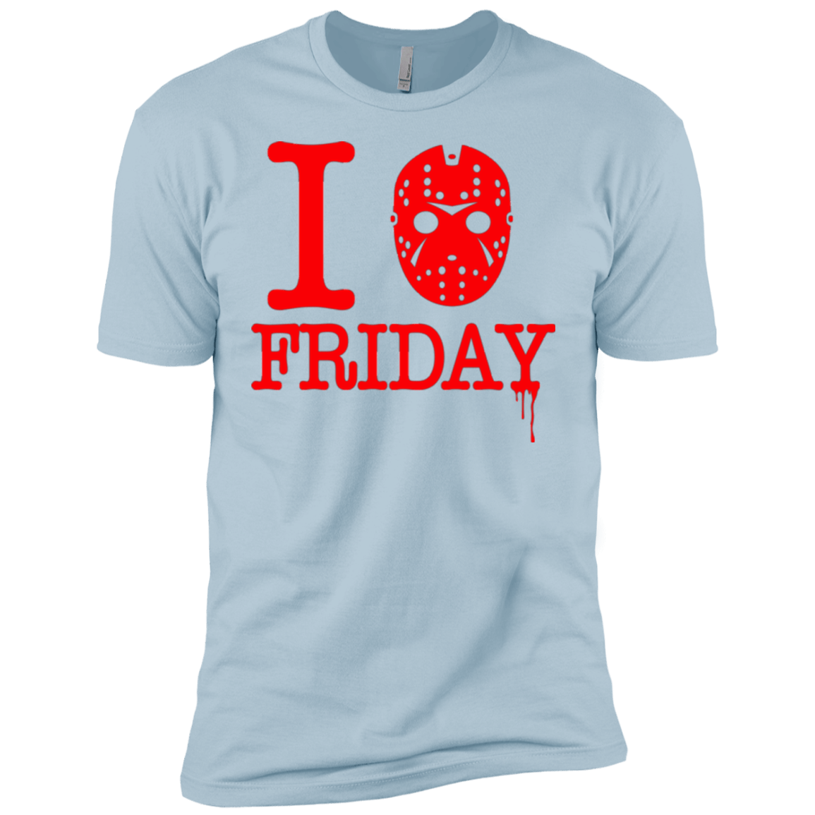 T-Shirts Light Blue / YXS I Love Friday Boys Premium T-Shirt