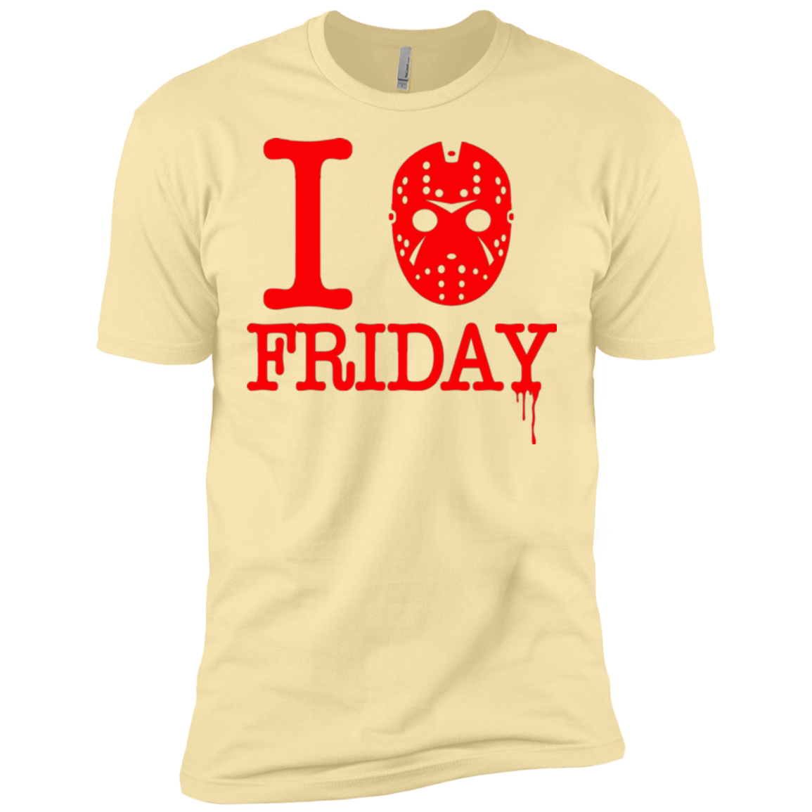 T-Shirts Banana Cream / X-Small I Love Friday Men's Premium T-Shirt