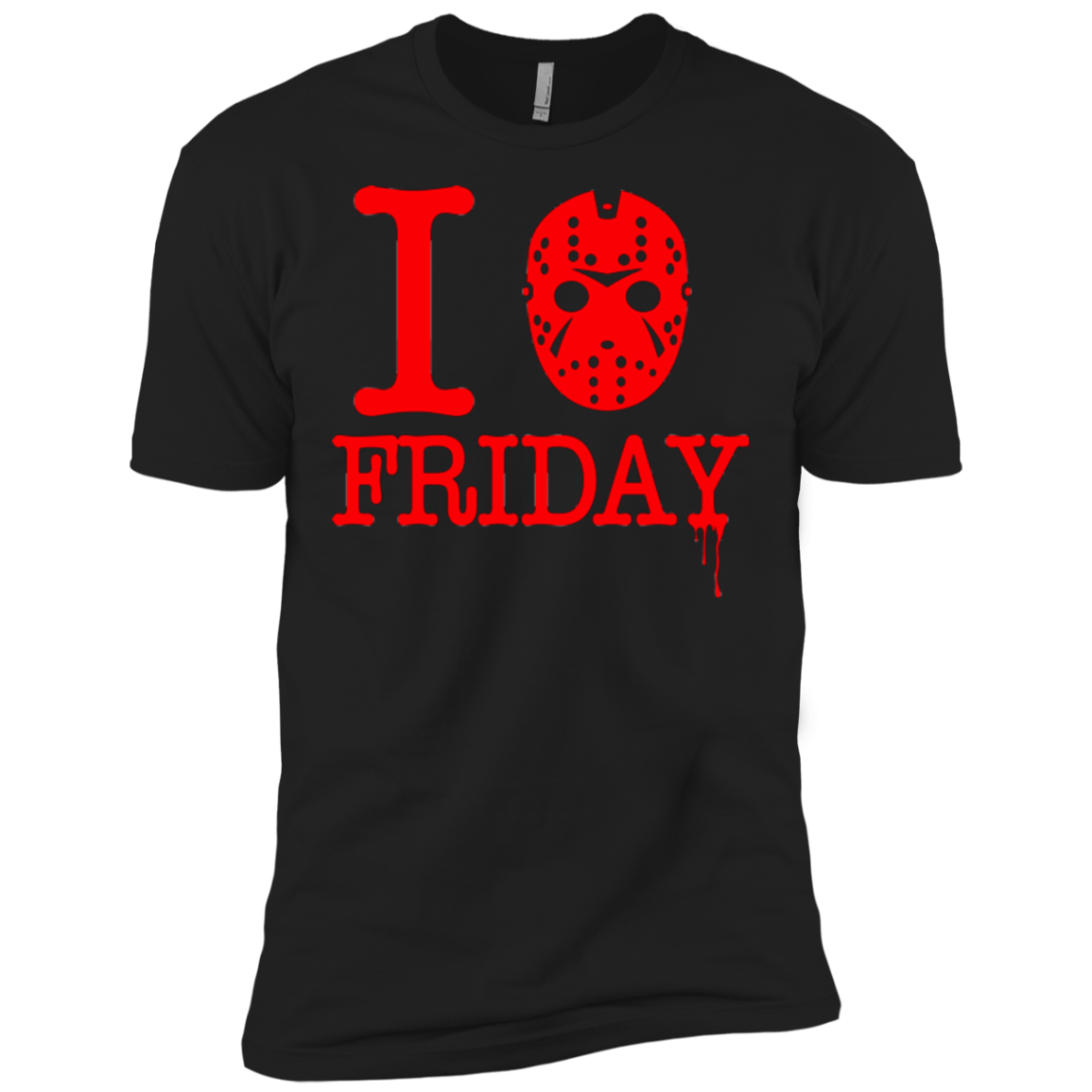 T-Shirts Black / X-Small I Love Friday Men's Premium T-Shirt