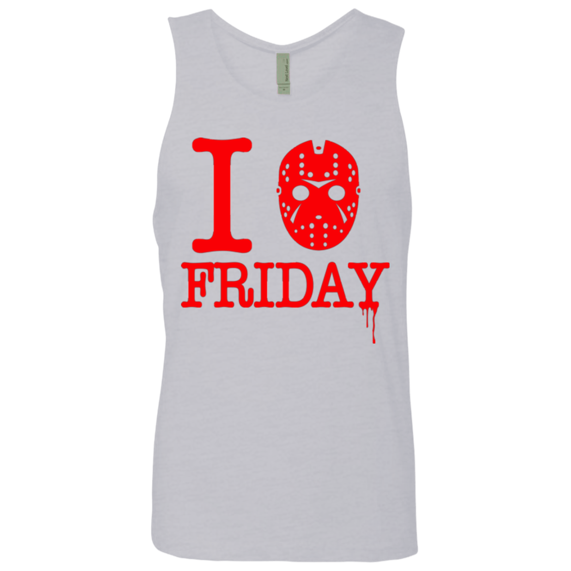 T-Shirts Heather Grey / Small I Love Friday Men's Premium Tank Top
