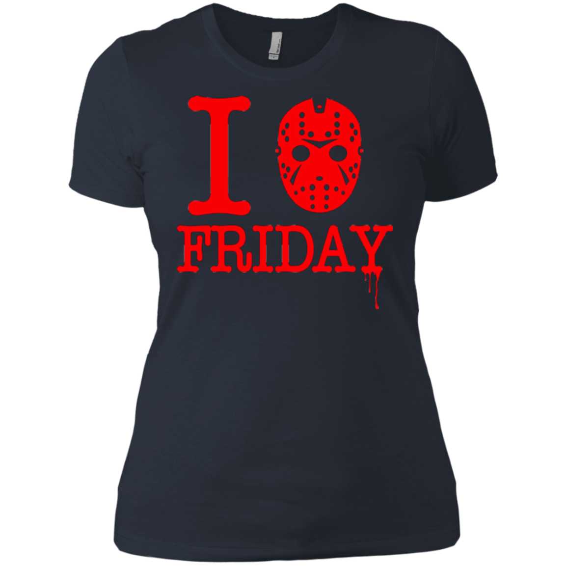 T-Shirts Indigo / X-Small I Love Friday Women's Premium T-Shirt