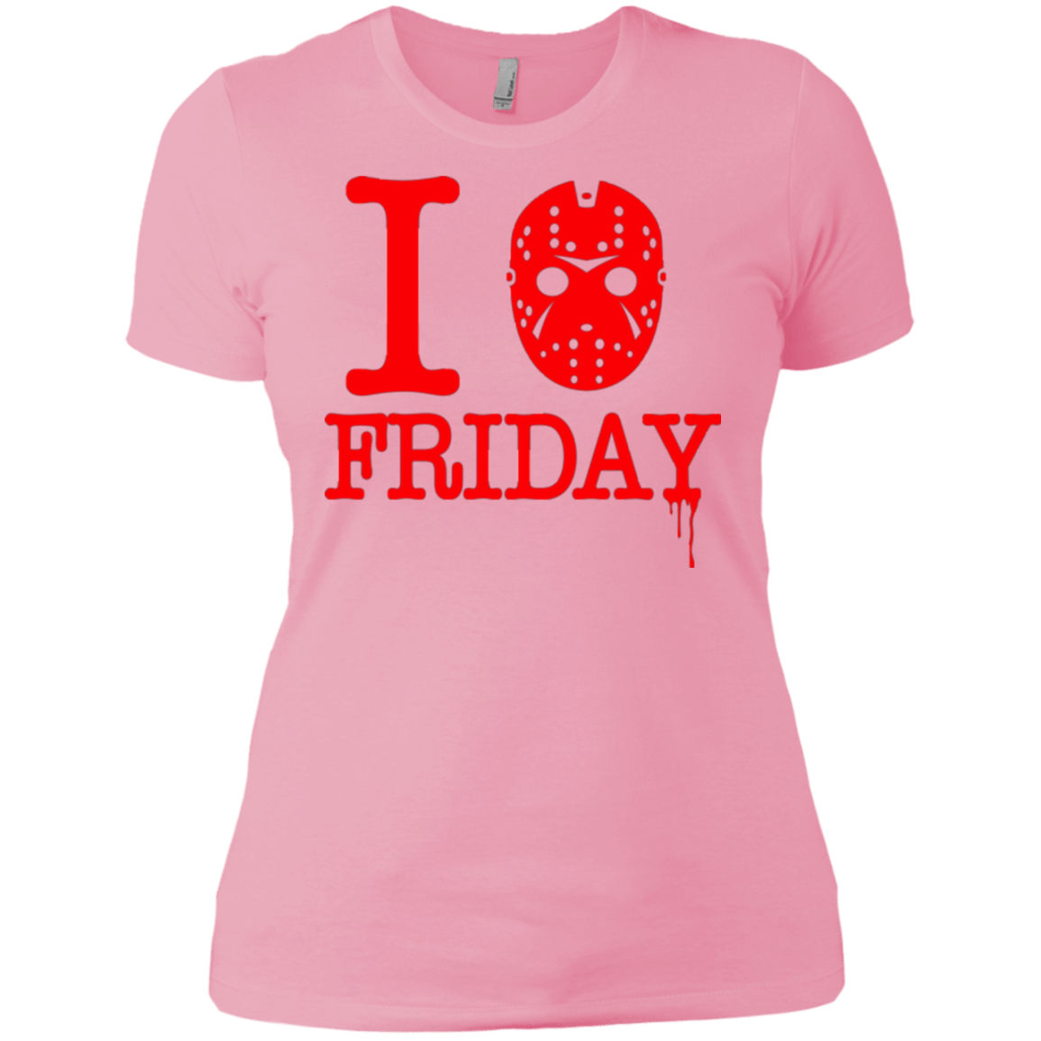 T-Shirts Light Pink / X-Small I Love Friday Women's Premium T-Shirt