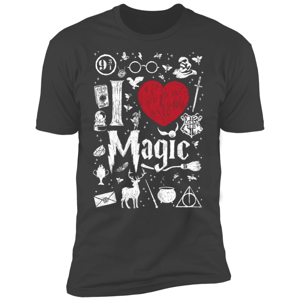 T-Shirts Heavy Metal / S I Love Magic Men's Premium T-Shirt