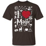 T-Shirts Dark Chocolate / S I Love Magic T-Shirt