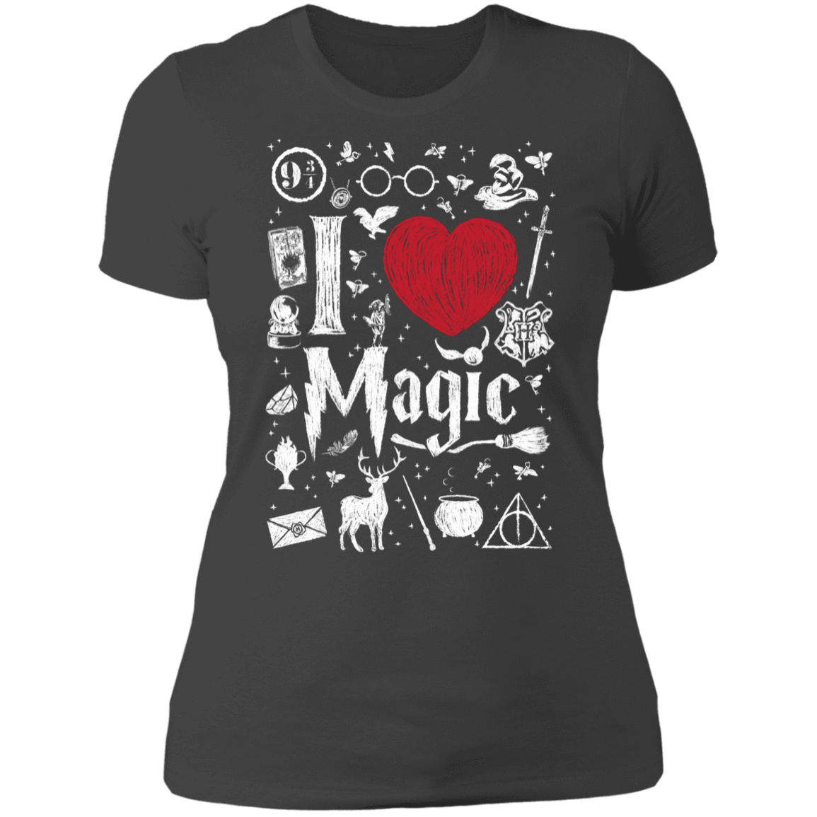 T-Shirts Heavy Metal / S I Love Magic Women's Premium T-Shirt