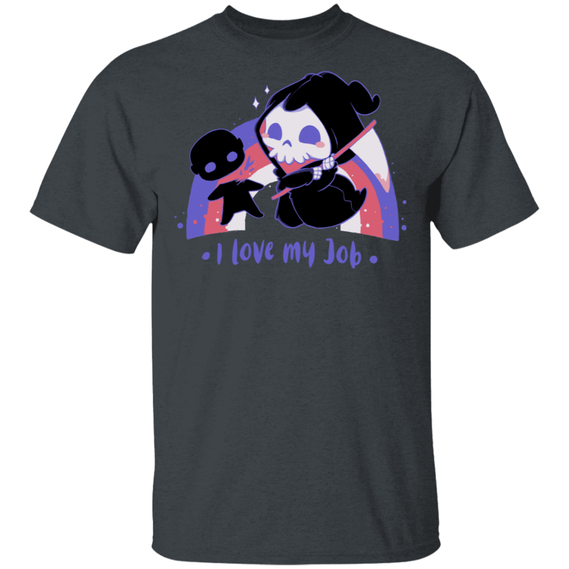 T-Shirts Dark Heather / S I Love My Job T-Shirt