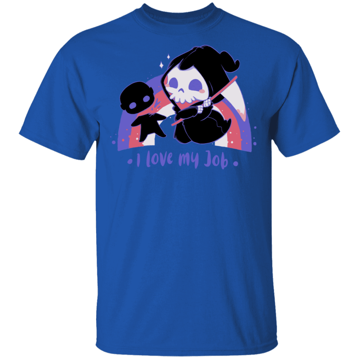 T-Shirts Royal / S I Love My Job T-Shirt