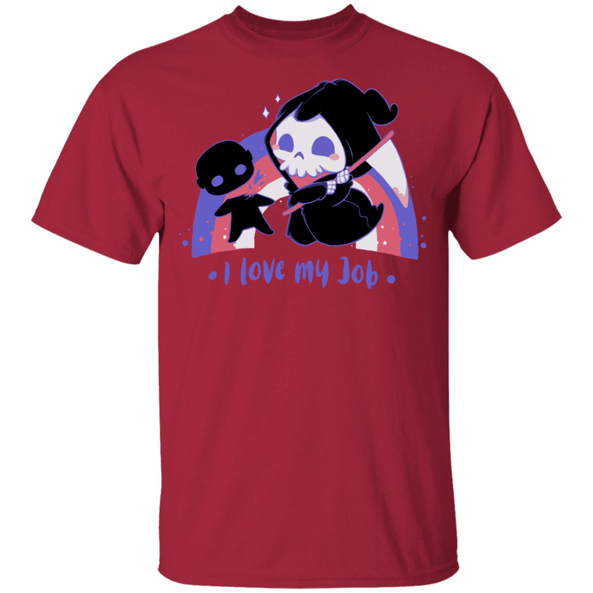 T-Shirts Cardinal / YXS I Love My Job Youth T-Shirt