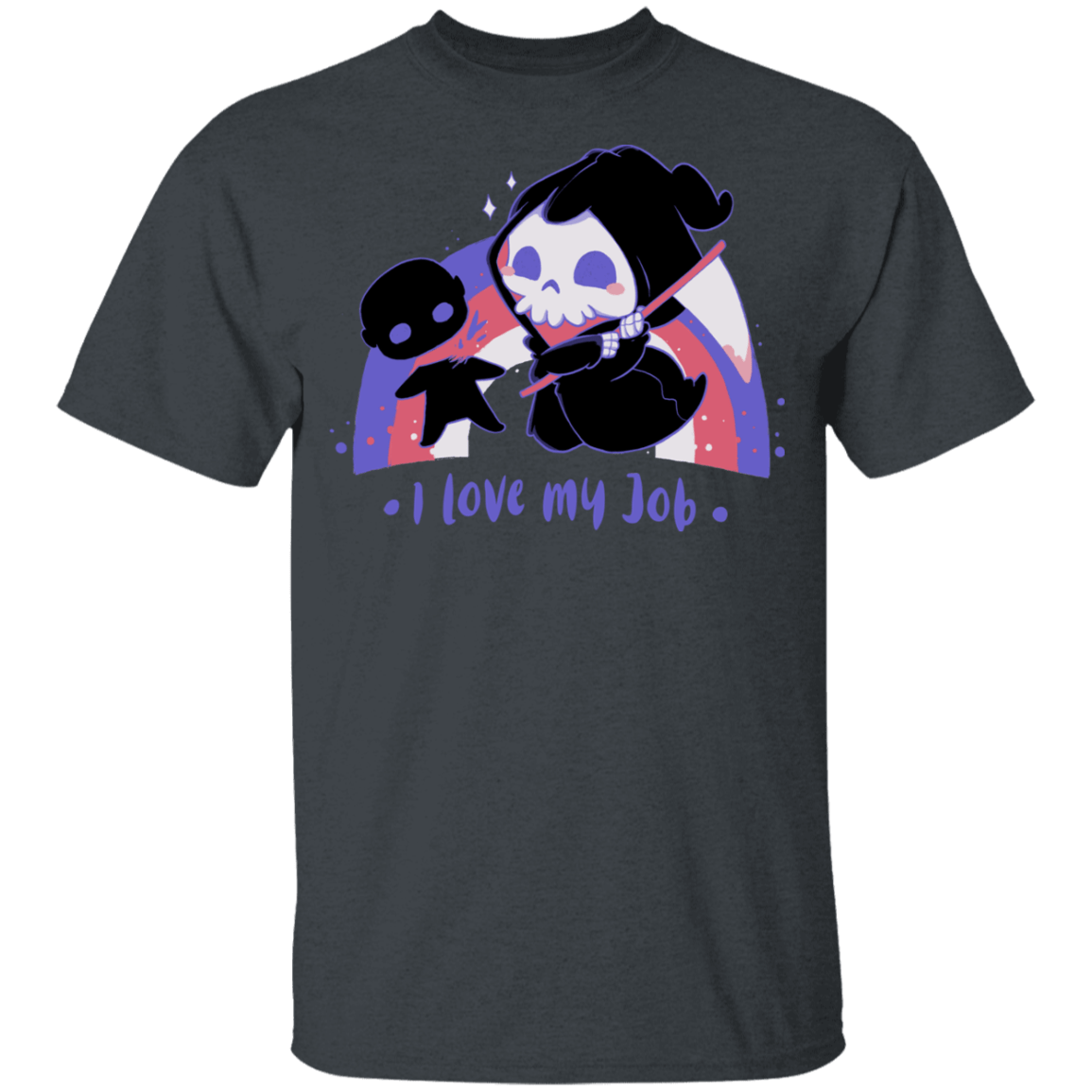T-Shirts Dark Heather / YXS I Love My Job Youth T-Shirt