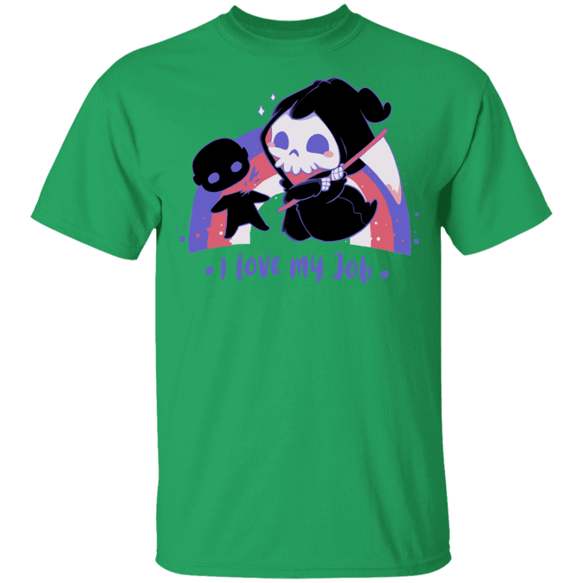 T-Shirts Irish Green / YXS I Love My Job Youth T-Shirt