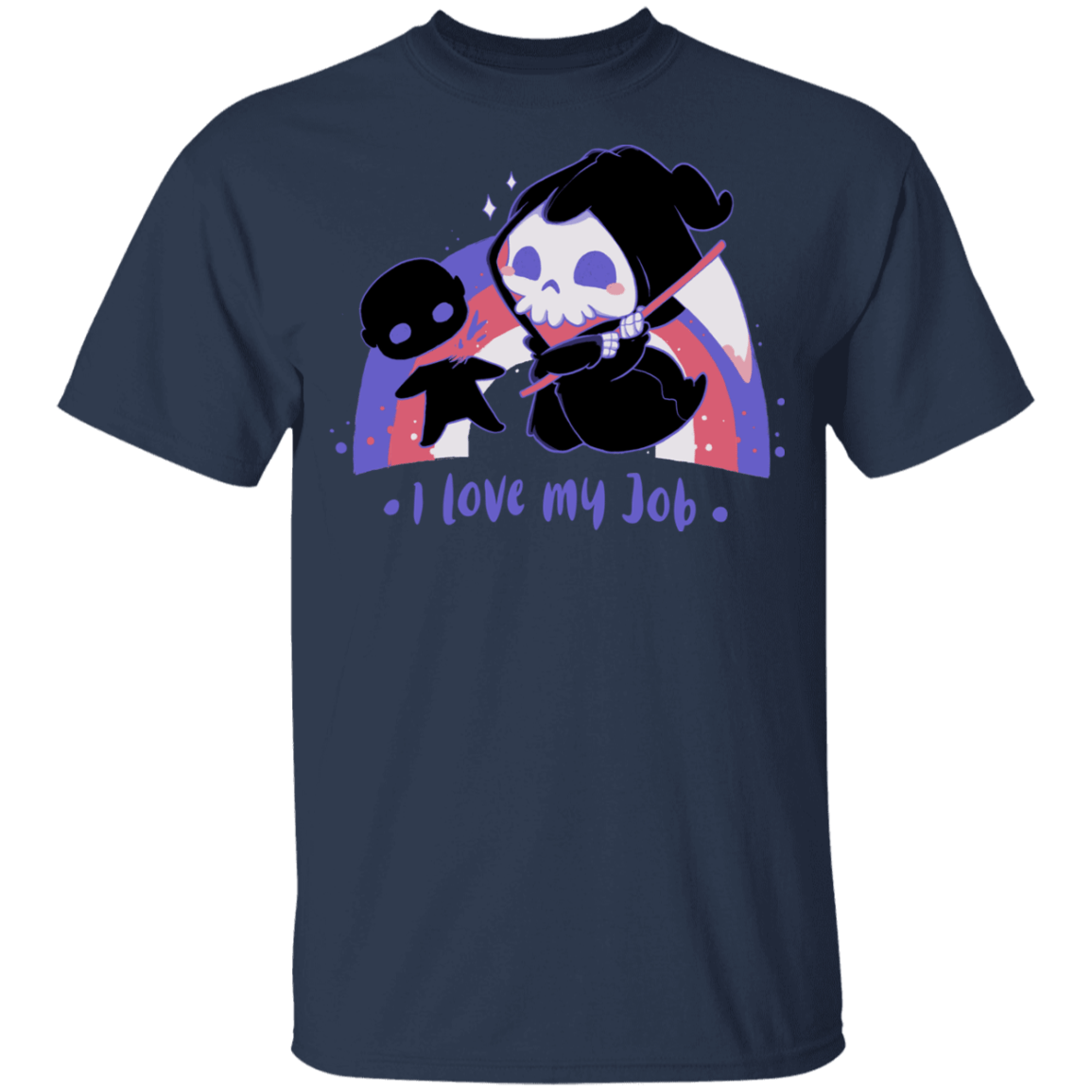 T-Shirts Navy / YXS I Love My Job Youth T-Shirt