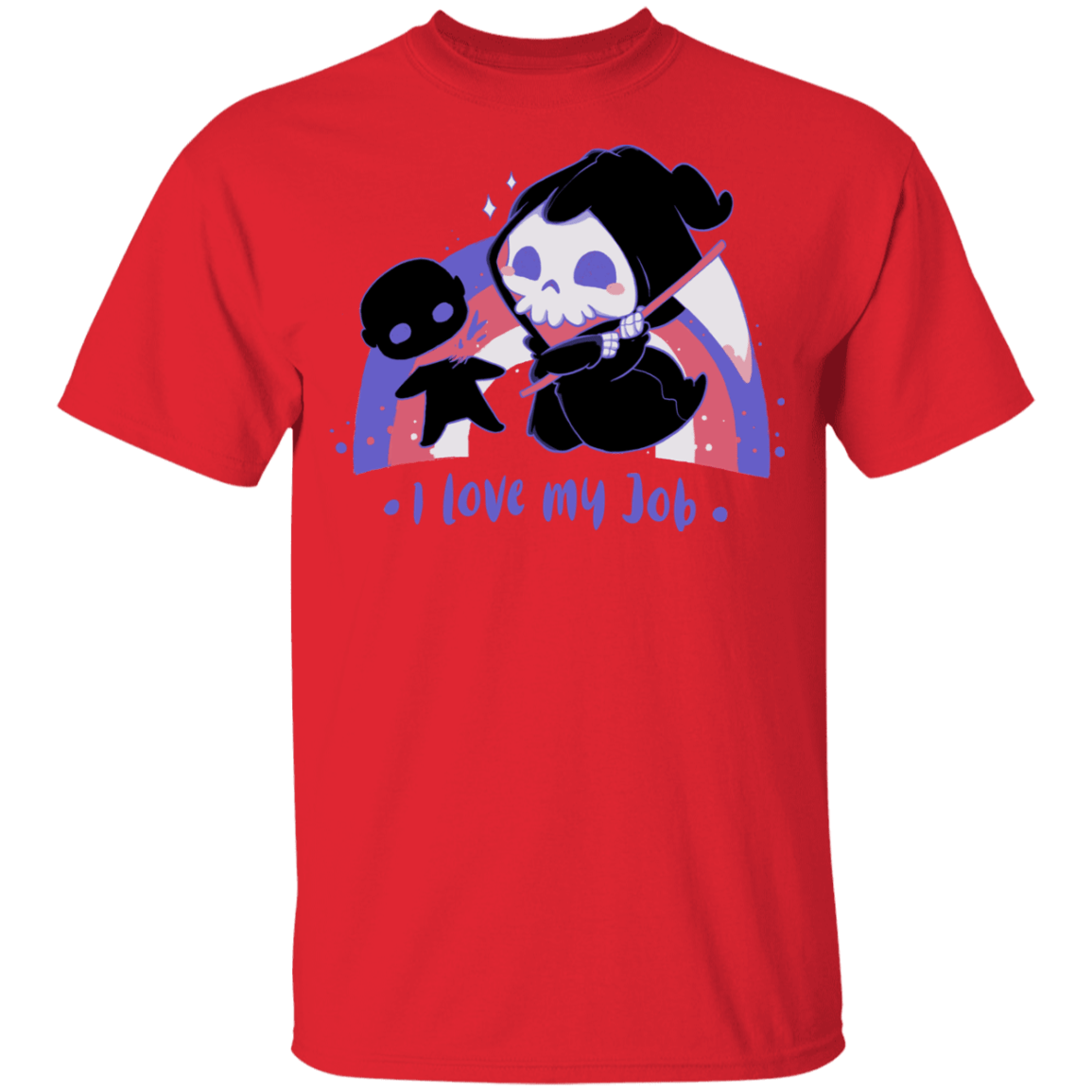 T-Shirts Red / YXS I Love My Job Youth T-Shirt