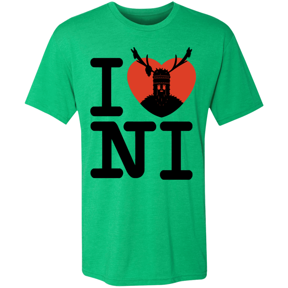 T-Shirts Envy / S I Love NI Men's Triblend T-Shirt