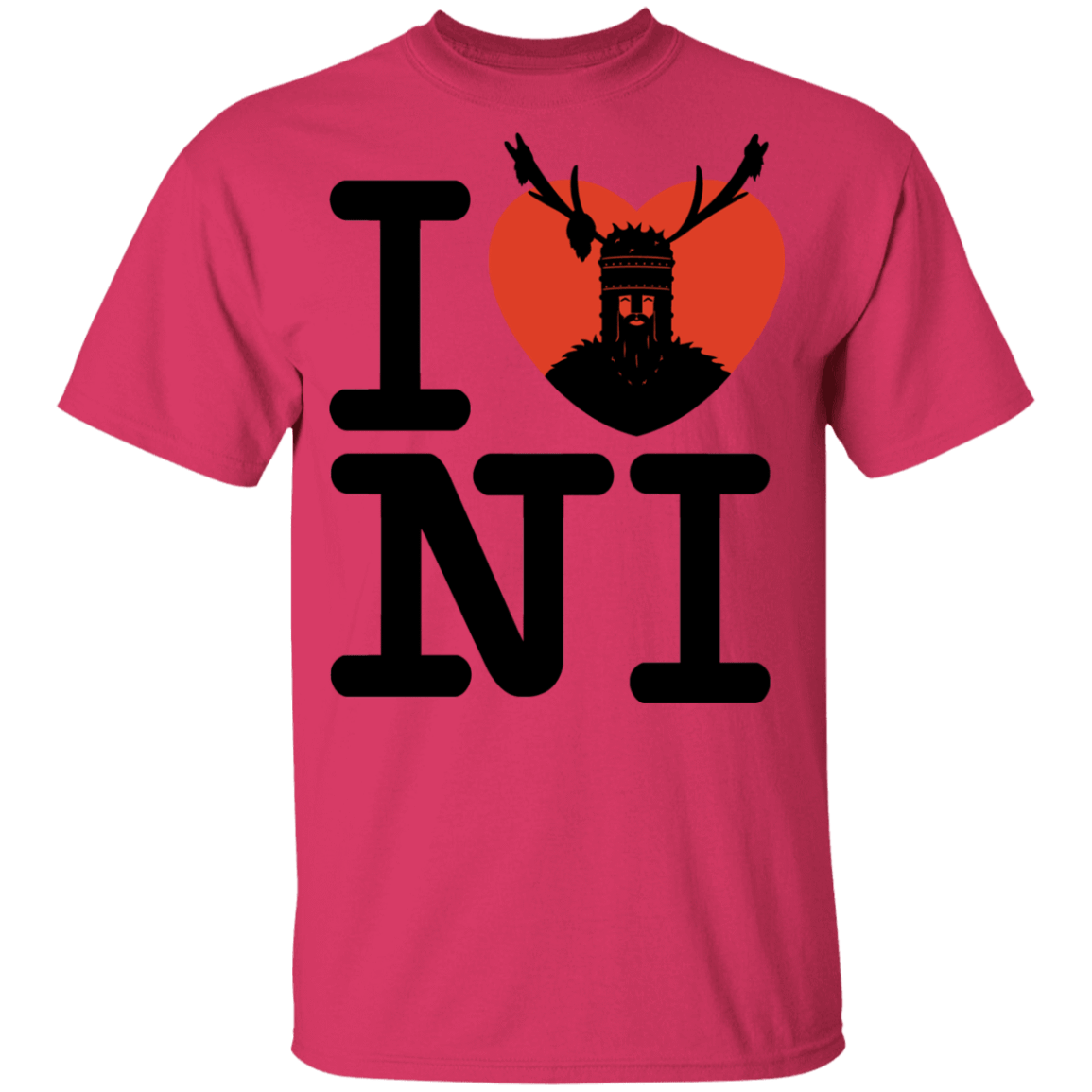 T-Shirts Heliconia / YXS I Love NI Youth T-Shirt