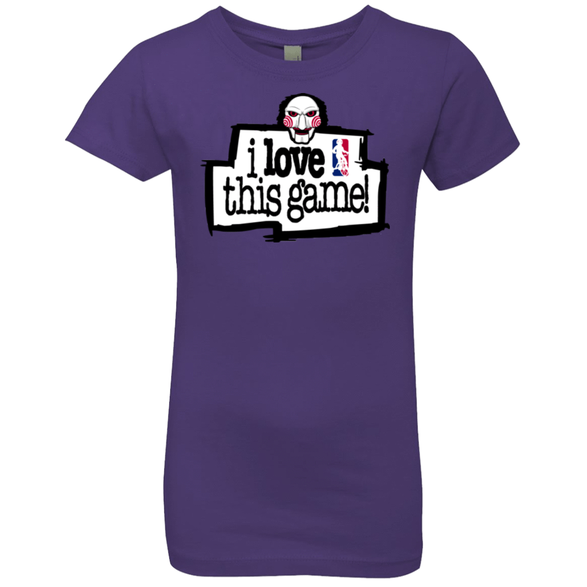 T-Shirts Purple Rush / YXS I Love This Game Girls Premium T-Shirt