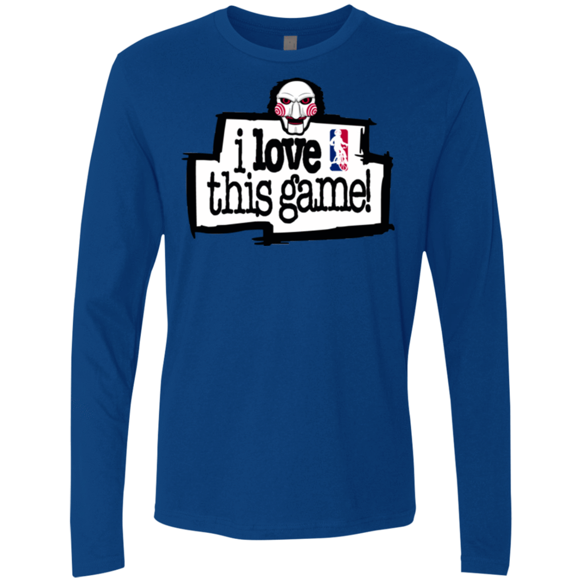 T-Shirts Royal / Small I Love This Game Men's Premium Long Sleeve