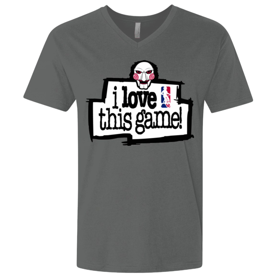 T-Shirts Heavy Metal / X-Small I Love This Game Men's Premium V-Neck