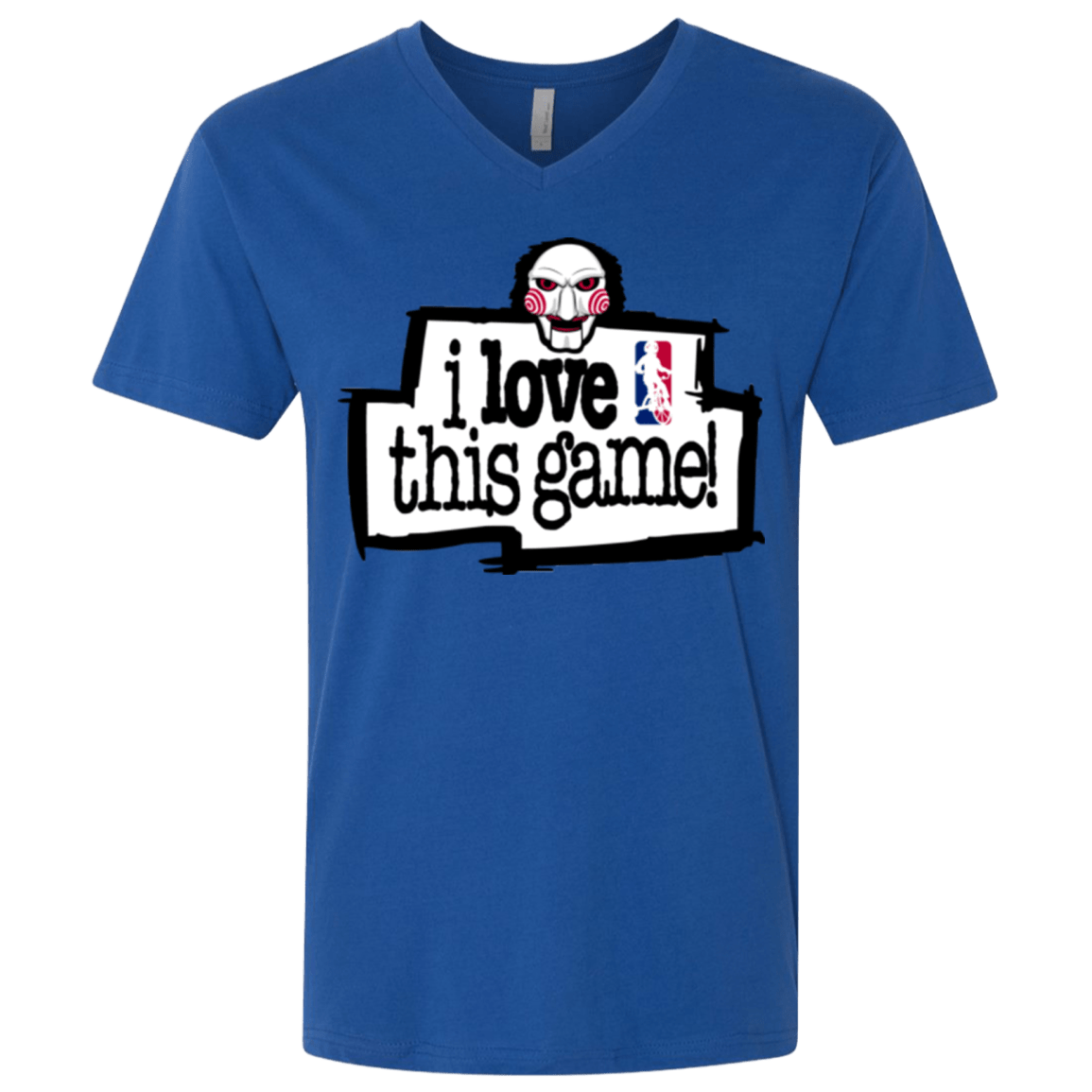T-Shirts Royal / X-Small I Love This Game Men's Premium V-Neck