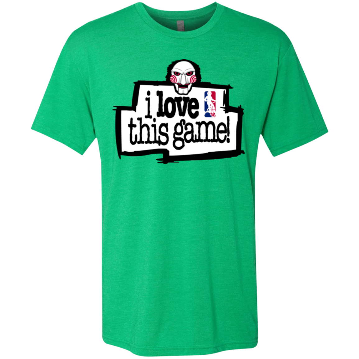 T-Shirts Envy / Small I Love This Game Men's Triblend T-Shirt