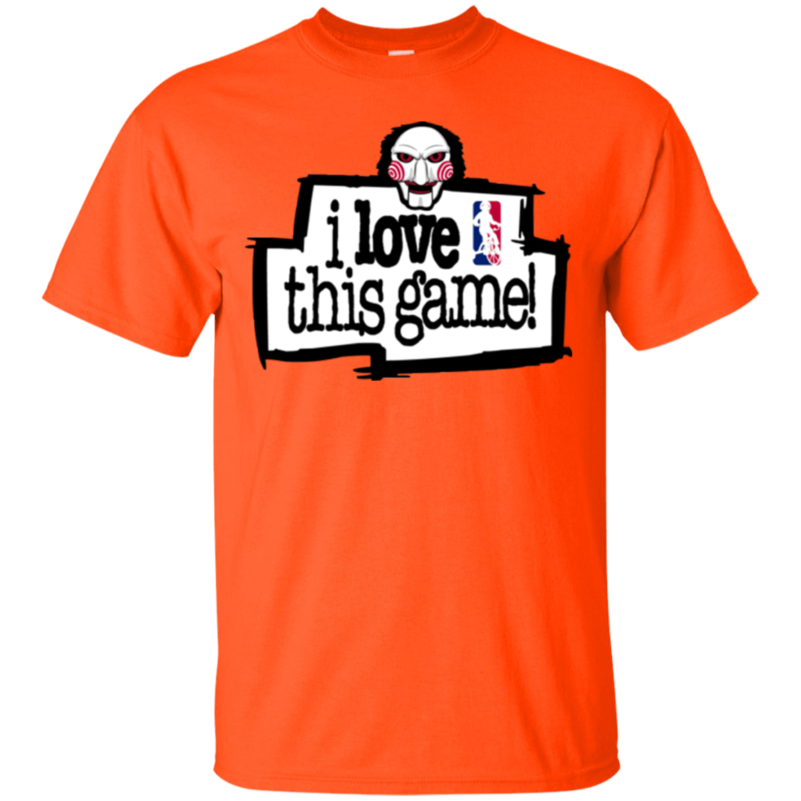 T-Shirts Orange / Small I Love This Game T-Shirt
