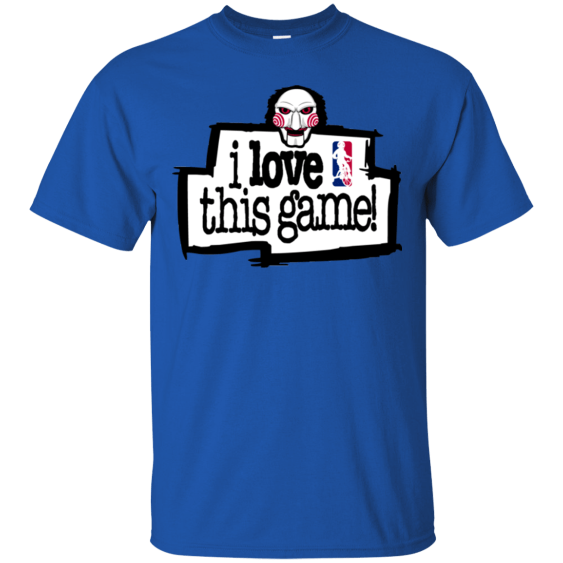 T-Shirts Royal / Small I Love This Game T-Shirt
