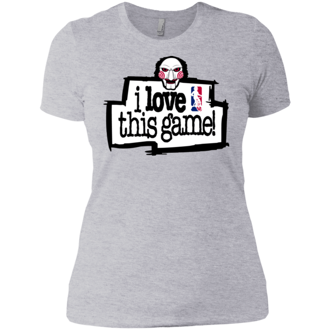 T-Shirts Heather Grey / X-Small I Love This Game Women's Premium T-Shirt
