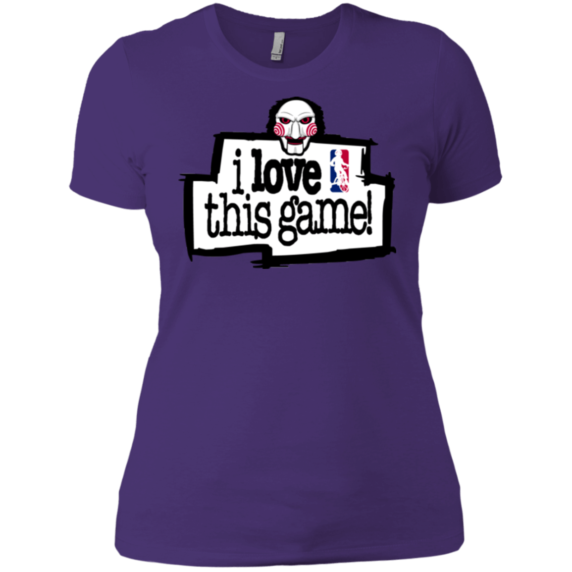 T-Shirts Purple Rush/ / X-Small I Love This Game Women's Premium T-Shirt