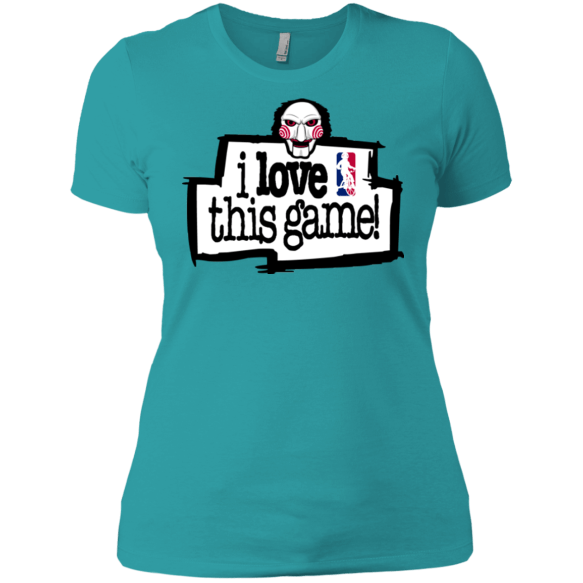 T-Shirts Tahiti Blue / X-Small I Love This Game Women's Premium T-Shirt