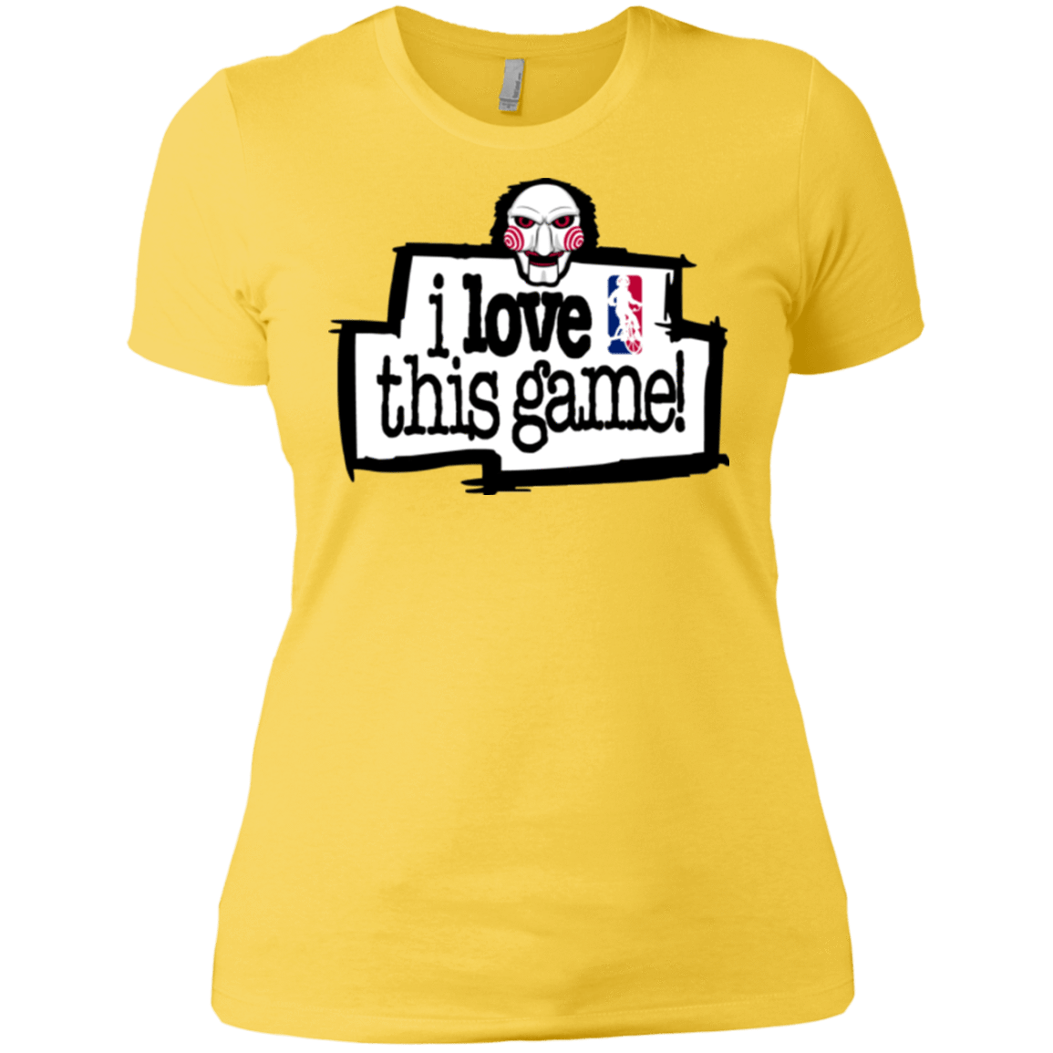T-Shirts Vibrant Yellow / X-Small I Love This Game Women's Premium T-Shirt