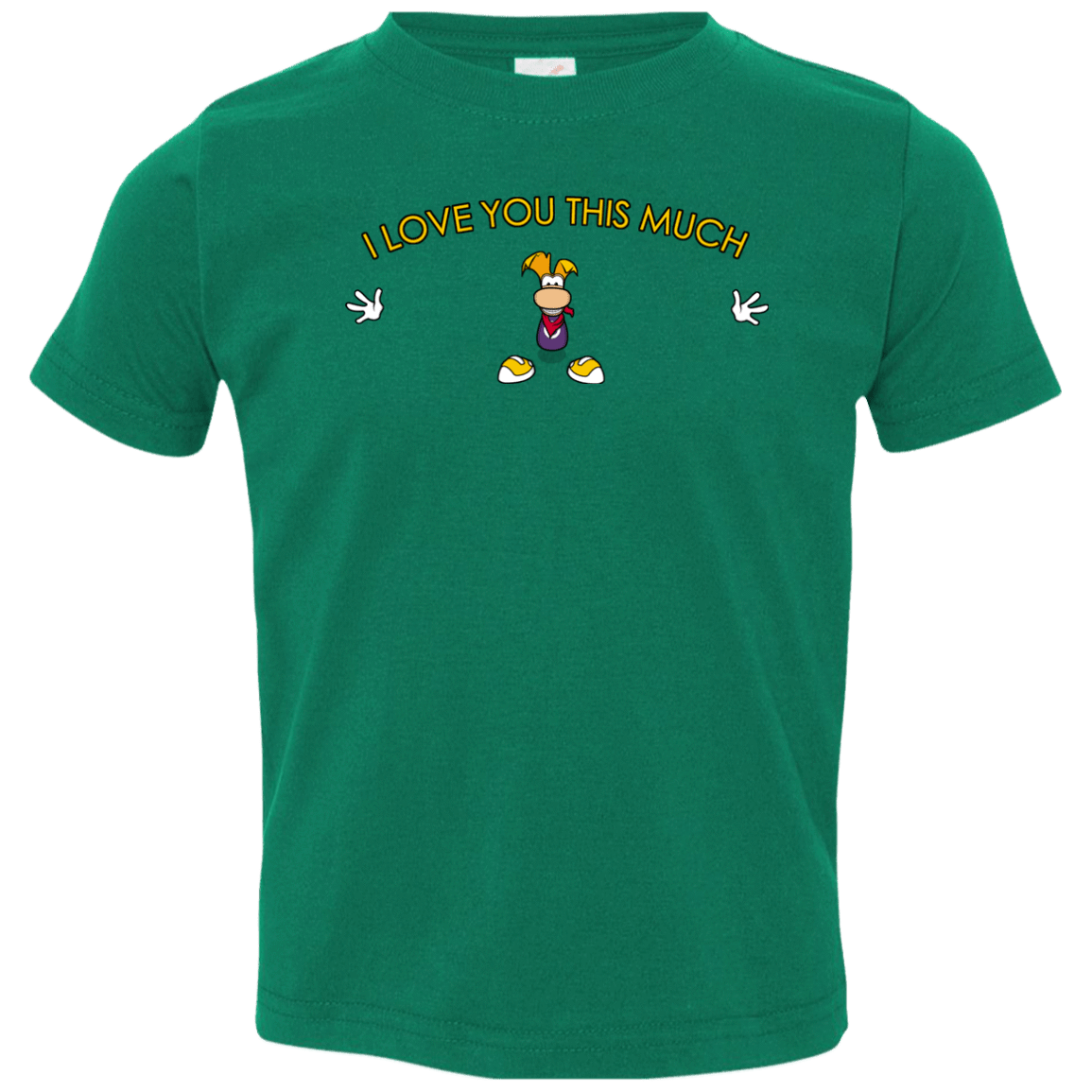 T-Shirts Kelly / 2T I Love You This Much Toddler Premium T-Shirt