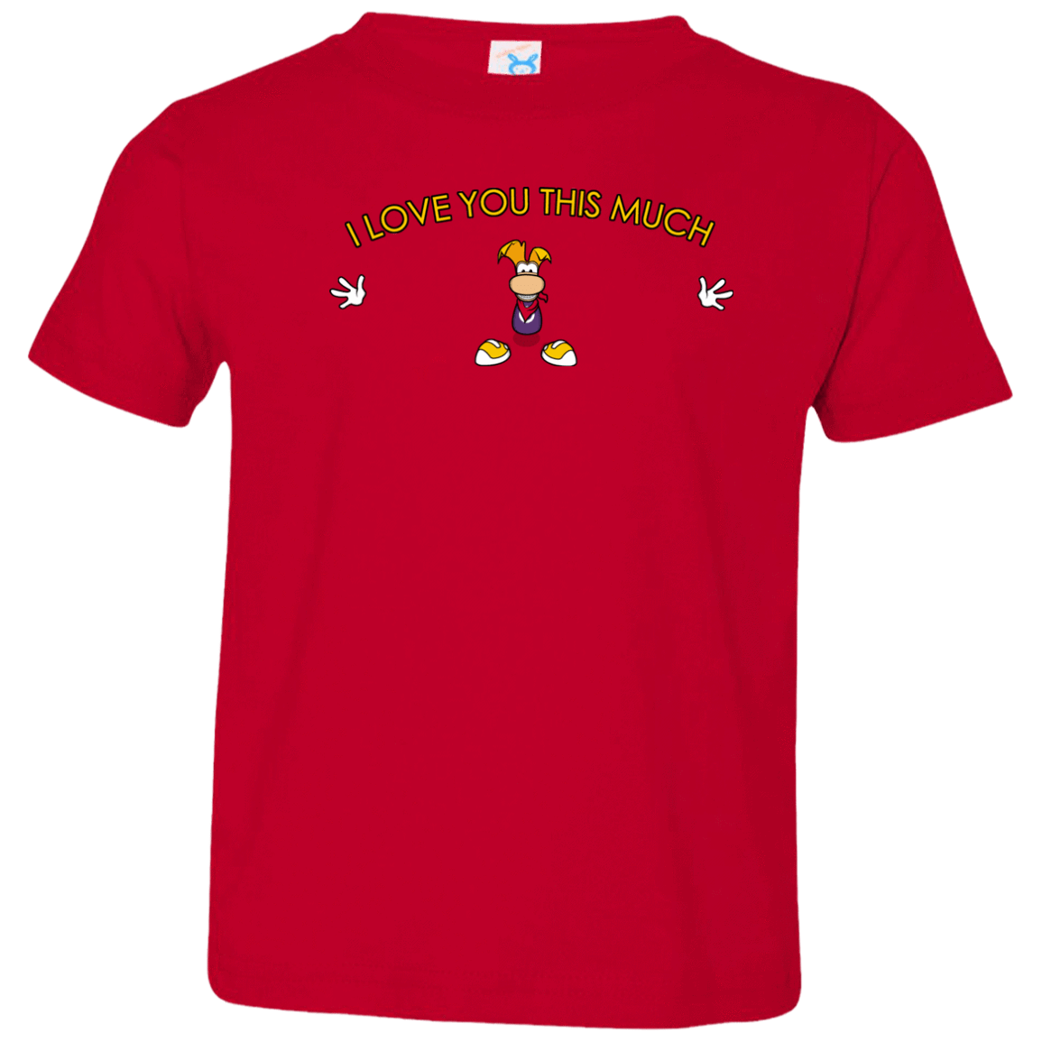 T-Shirts Red / 2T I Love You This Much Toddler Premium T-Shirt