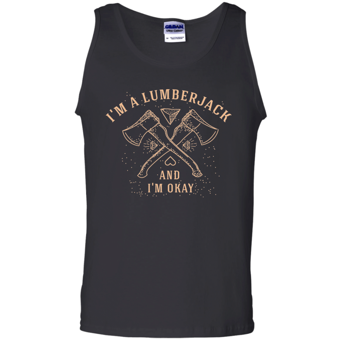 T-Shirts Black / S I'm a Lumberjack Men's Tank Top