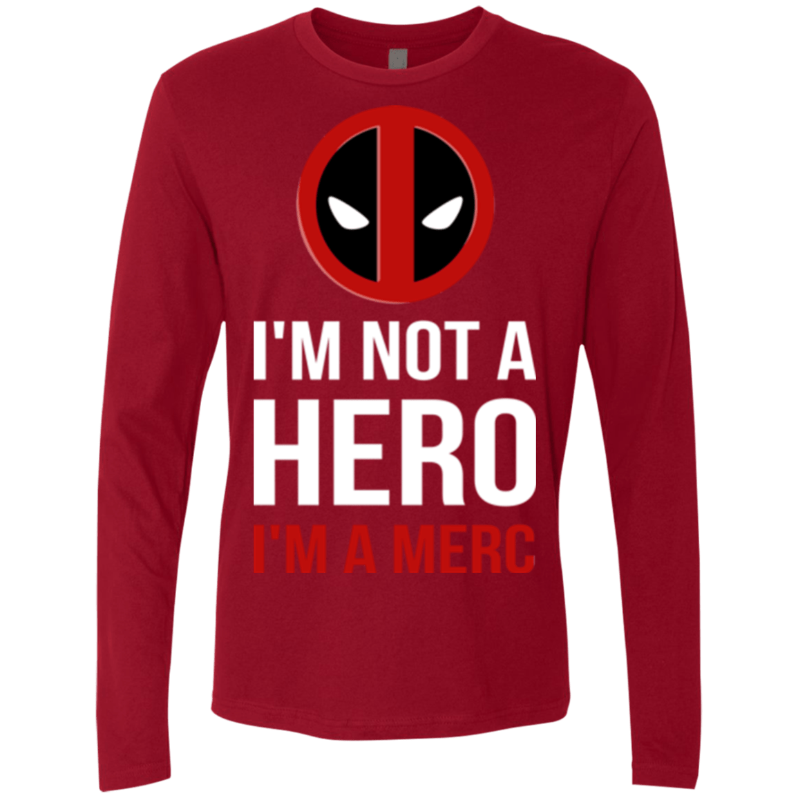 T-Shirts Cardinal / Small I'm a merc Men's Premium Long Sleeve